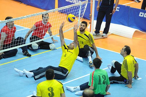 مازندران قهرمان رقابت های والیبال نشسته کشور شد