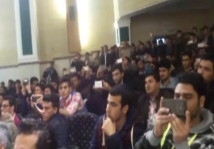 مراسم روز دانشجو در دانشگاه یزدان پناه + فیلم