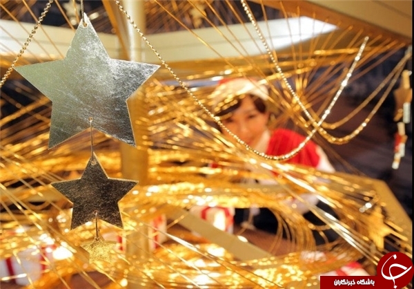 گران‌‌ترین درخت کریسمس تاریخ را ببینید +تصاویر