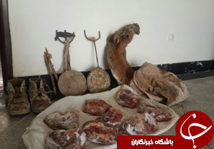 دستگیری یک شکارچی حیات وحش در خوسف