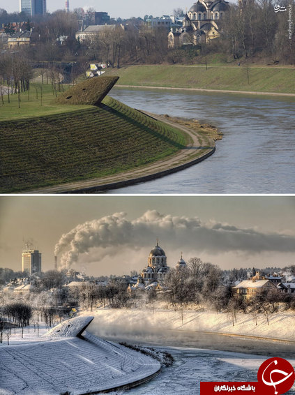 تصاویر/ قبل و بعد از زمستان