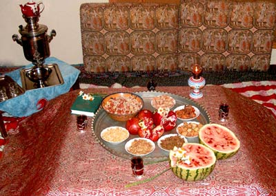 آداب و رسوم شهرهای ایران در طولانی ترین شب سال