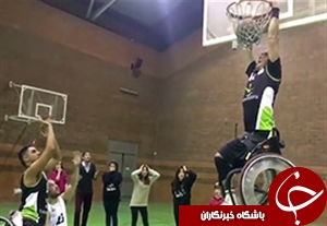 چالش مانکن جالب ورزشکاران معلول + فیلم