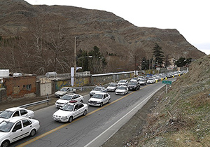 ترافیک نیمه سنگین در جاده های استان اصفهان