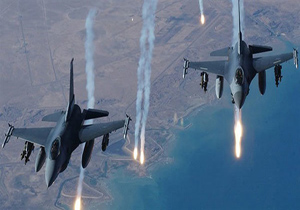 حمله هوایی جنگنده‌های ترکیه به مواضع پ‌ک‌ک