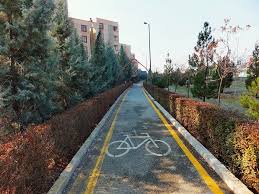 ایجاد مسیر دوچرخه در کرمان