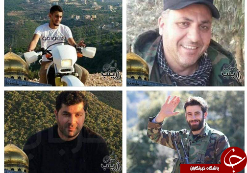شهدای مدافع حرم لبنانی که طی ماه گذشته به شهادت رسیدند