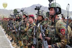 افغانستان برای تجهیز بیشتر نیروهای ویژه خود خواستار کمک امریکا شد