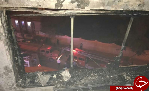 جزئیات آتش سوزی در هتل پارس اهواز+تصاویر