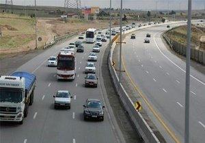 ترافیک نیمه سنگین در جاده های زنجان