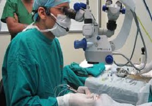 انجام اعمال جراحی لیزر اگزایمر در بیمارستان الزهرا (س) زاهدان