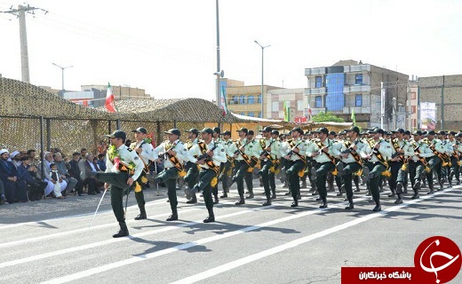 رژه نیروهای مسلح در روز ارتش +تصاویر