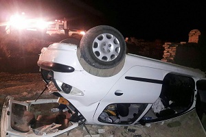 اتومبیل مهاجم نفت تهران واژگون شد/جراحت شدید مطهری از ناحیه گردن و کتف