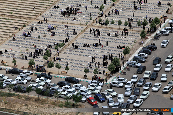 افزایش فضای پارکینگ در آرامستان بهشت رضا (ع)