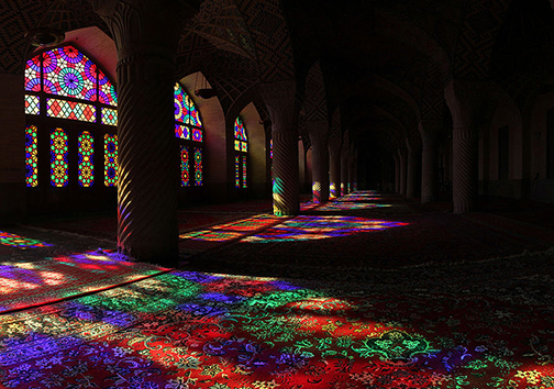 مسجد نصیرالملک از زیباترین مساجد ایران