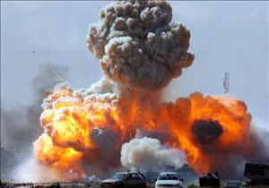انفجار بزرگترین انبار تسلیحات در اوکراین + فیلم