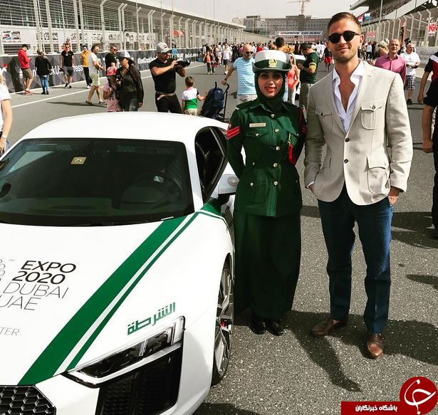 خودروهای لوکس پلیس دبی؛ ابزاری برای جذب گردشگران خارجی+تصاویر