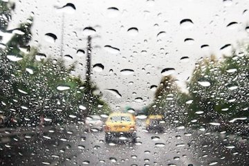 بارش های پراکنده باران در استان