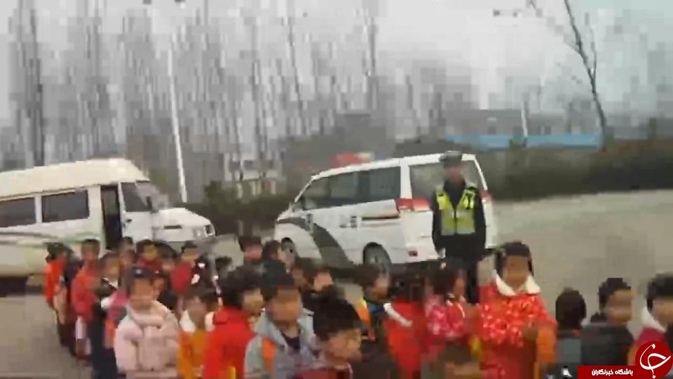 عمل عجیب راننده چینی، تعجب پلیس این کشور را برانگیخت + تصاویر