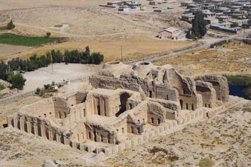کاخ 1800 ساله ایران را ببینید!