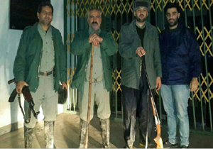 دستگیری ۵ شکارچی غیرمجاز در دو شهر مازندران