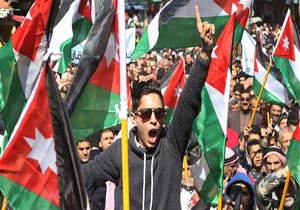 تظاهرات در اردن در اعتراض به سفر معاون ترامپ