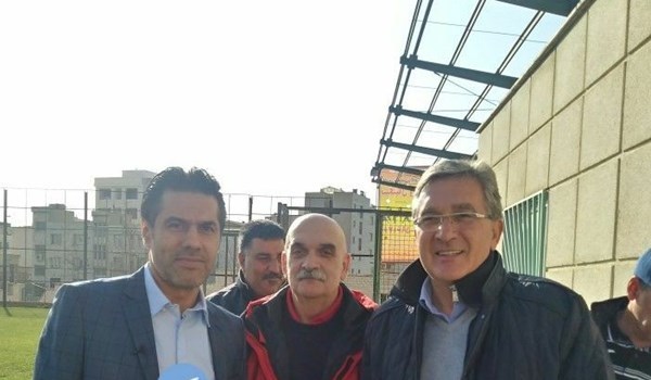 حضور برادر برانکو در تمرینات پرسپولیس