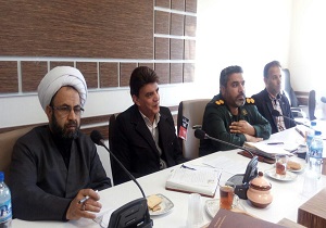جلسه هماهنگی وپشتیبانی اردوی راهیان نور دانش آموزی در خاتم