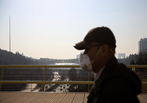 کیفیت هوای پایتخت با شاخص ۱۳۸ ناسالم برای گروه‌های حساس است
