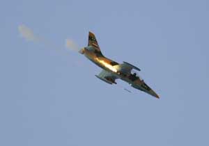 بمباران مواضع تروریست‌های جبهه النصره و احرار الشام توسط جنگنده‌های سوریه