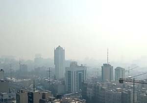 پایداری آلودگی هوا در پایتخت + فیلم