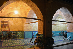 مرمت مسجد تاریخی قائمیه نوش آباد