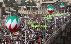 آغاز راهپیمایی ۲۲ بهمن ماه در خوزستان + تصاویر