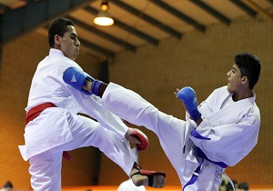ورزشکاران کرمانشاهی در لیگ جهانی کاراته وان رقابت می کنند