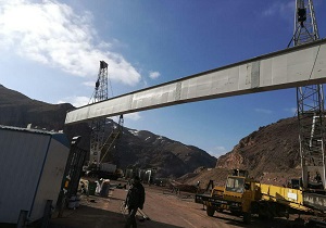 اتمام پروژه احداث پل آزادراه قزوین -رشت به زودی