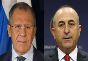گفتگوی تلفنی وزرای خارجه ترکیه و روسیه