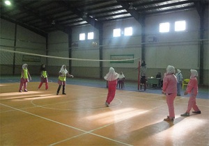برگزاری مسابقات والیبال استانی دانش آموزی