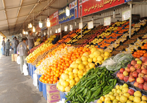 توزیع میوه طرح نوروزی در جنوب کرمان