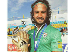 حسینی سفیر فوتبال ساحلی