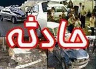 ۷ مجروح در واژگونى خودروى وانت درمحور خاش به ایرانشهر
