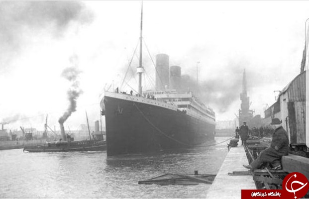 تصویری دیده نشده از کشتی تایتانیک مربوط به سال 1912 میلادی +عکس /////// دپویی عید