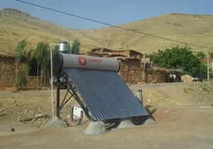 نصب آبگرمکن خورشیدی برای بیش از 200 خانه روستایی فارس