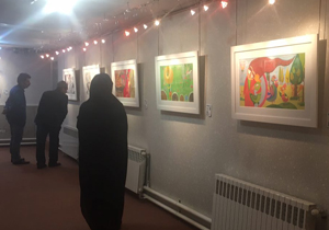 گشایش نمایشگاه تصویرگری در شهرکرد
