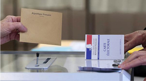 محوبیت سید حسن نصرالله در برگه های رای گیری انتخابات فرانسه+ عکس