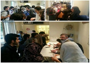 ایرانیان حاضر در ایتالیا در شعبه اخذ رای در میلان حضور یافتند