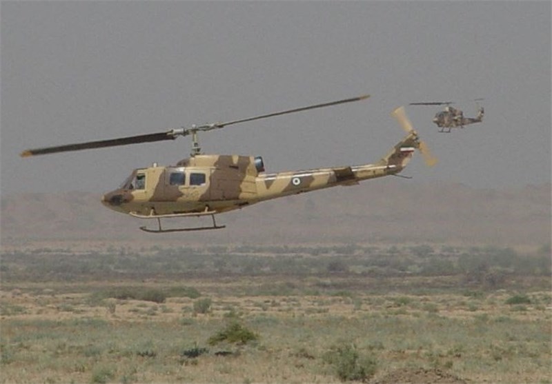 2 بالگرد برای حفظ امنیت جنوب کرمان فعالیت می‌کند