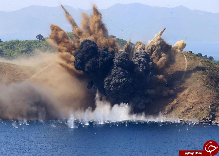 رزمایش بزرگترین توپخانه کره شمالی همزمان با سالگرد تاسیس ارتش این کشور+تصاویر