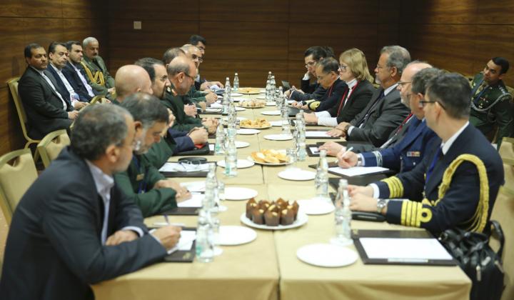 دیدار وزاری دفاع ایران و برزیل در حاشیه کنفرانس امنیت بین‌الملل مسکو