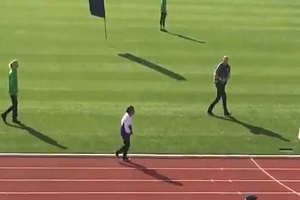 پیرزن 101 ساله قهرمان دوی 100 متر شد+ عکس