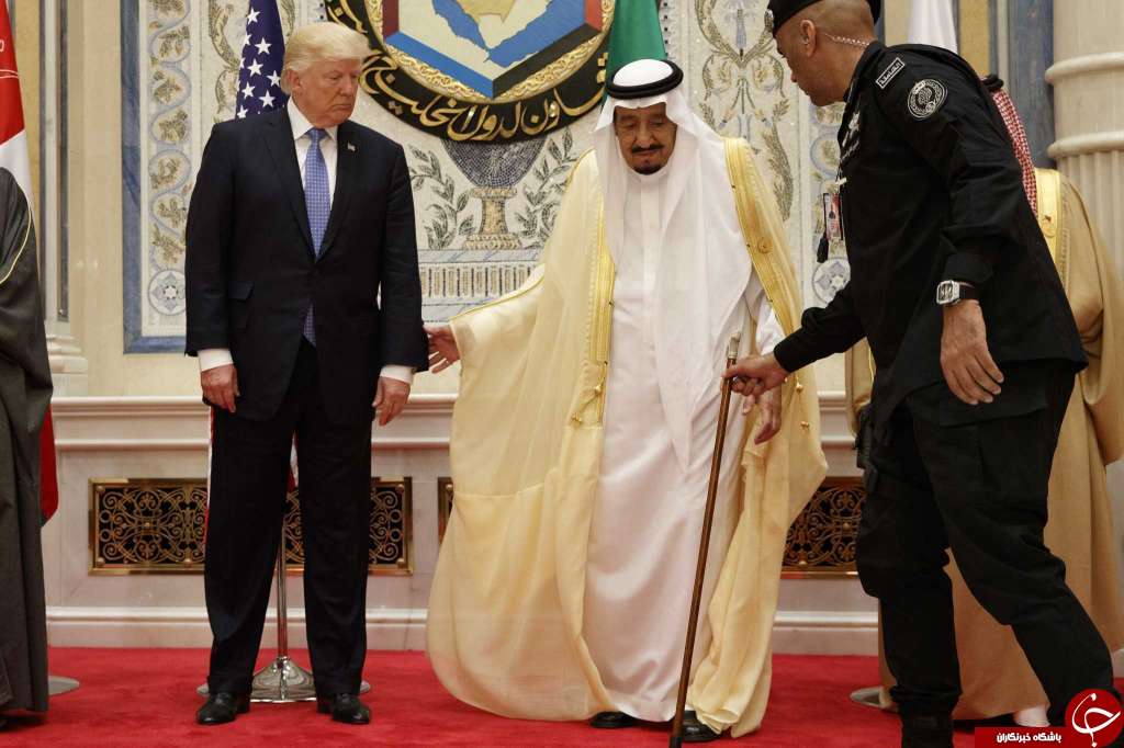 گزارش تصویری سفر سه روزه ترامپ و خانواده‌اش به عربستان سعودی